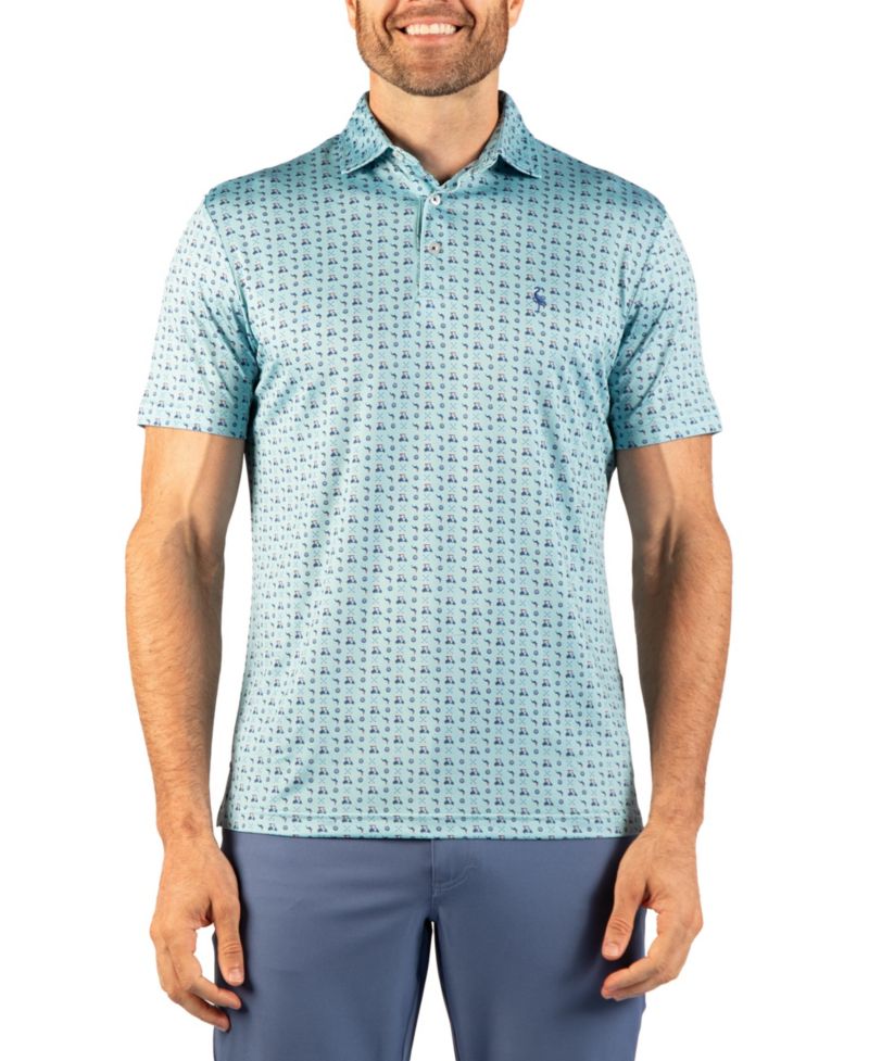 Men's Golf Carts Performance Polo