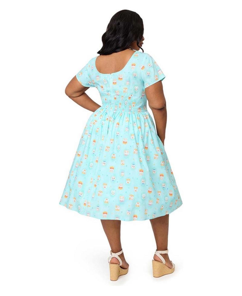 Plus Size 1950s Swing Dress