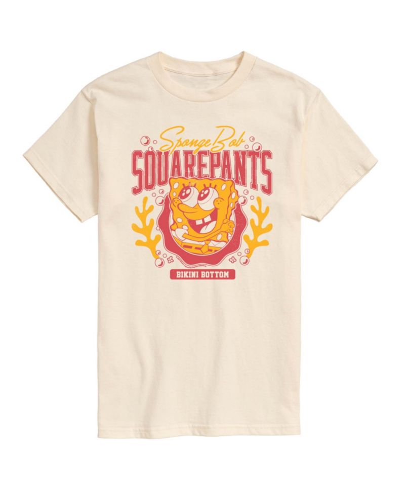 Men's Spongebob Squarepants Collegiate Graphic T-Shirt