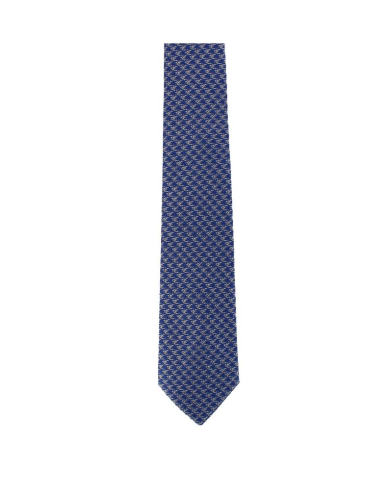 Men's Nereus Diamond Pattern Slim Wool-Blend Tie