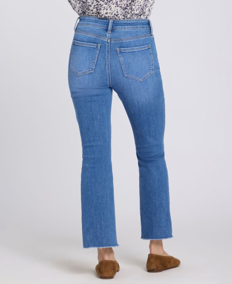 Petite High-Rise Billie Mini Boot Jeans with Lift Tuck Technology
