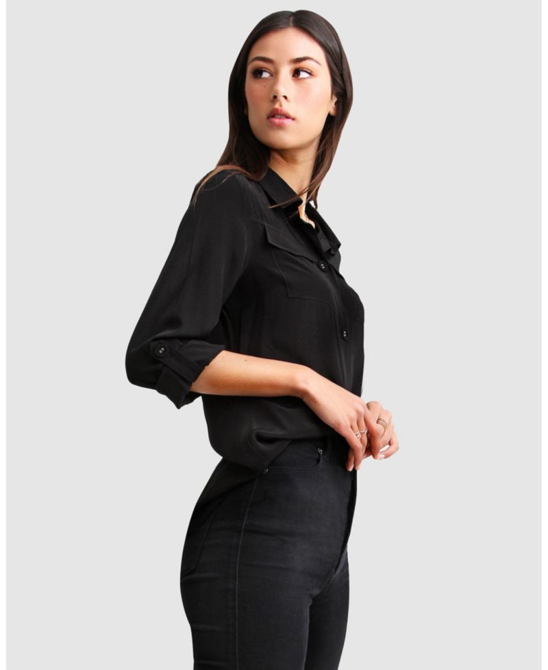 Women's Eclipse Rolled Sleeve Blouse