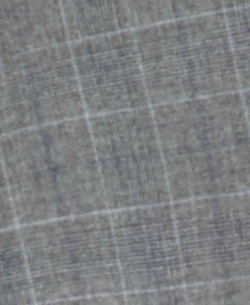 Men's Classic-Fit Gray & Blue Check Suit Separate Jacket