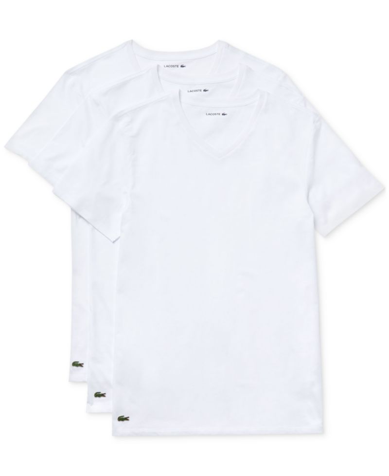 Men's Slim-Fit V-Neck Undershirts, 3-Pack