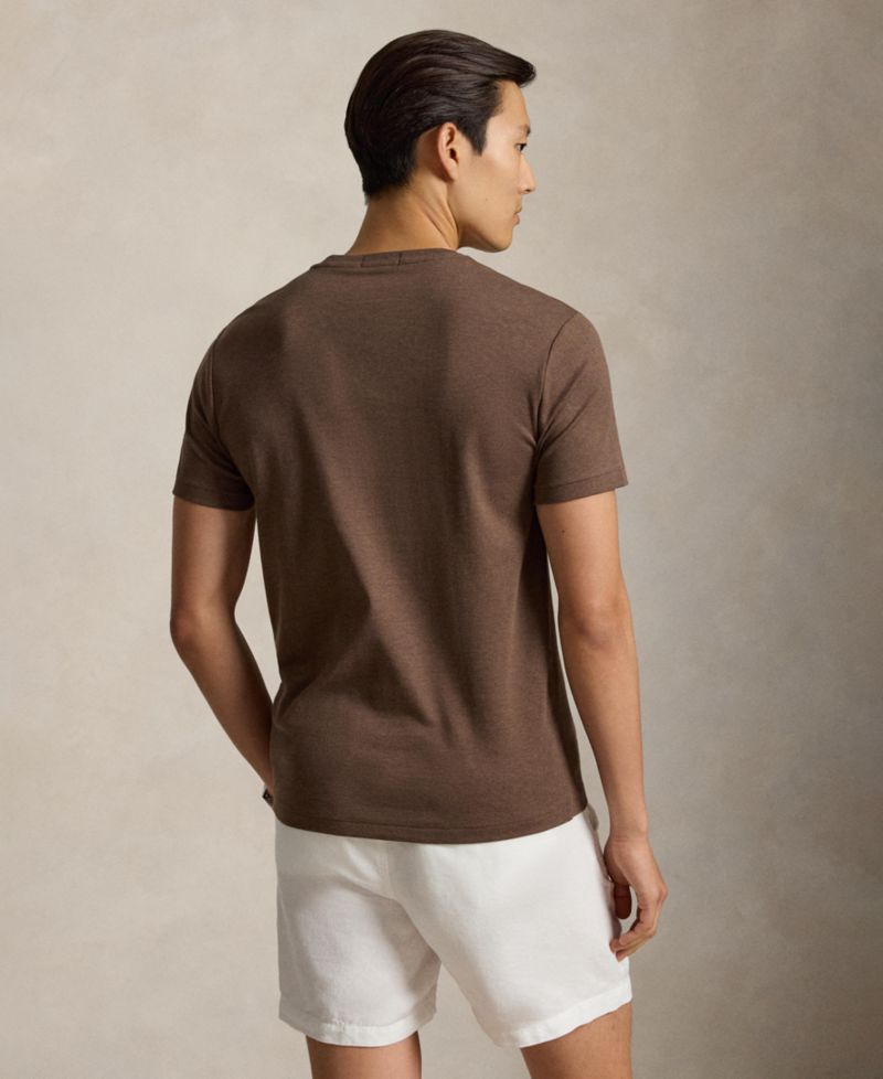 Men's Custom Slim-Fit Soft Cotton T-Shirt