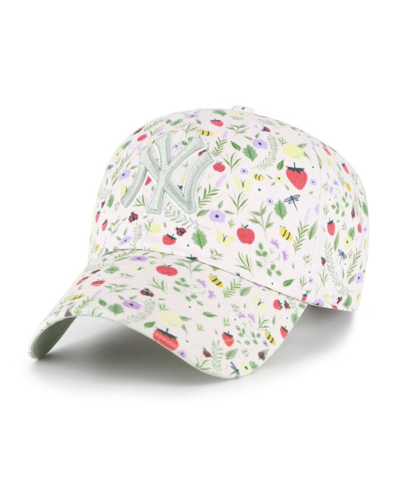 Women's Light Pink New York Yankees Posey Clean Up Adjustable Hat