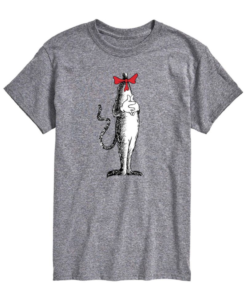 Men's Dr. Seuss Cat In The Hat Costume Short-Sleeve Graphic T-Shirt