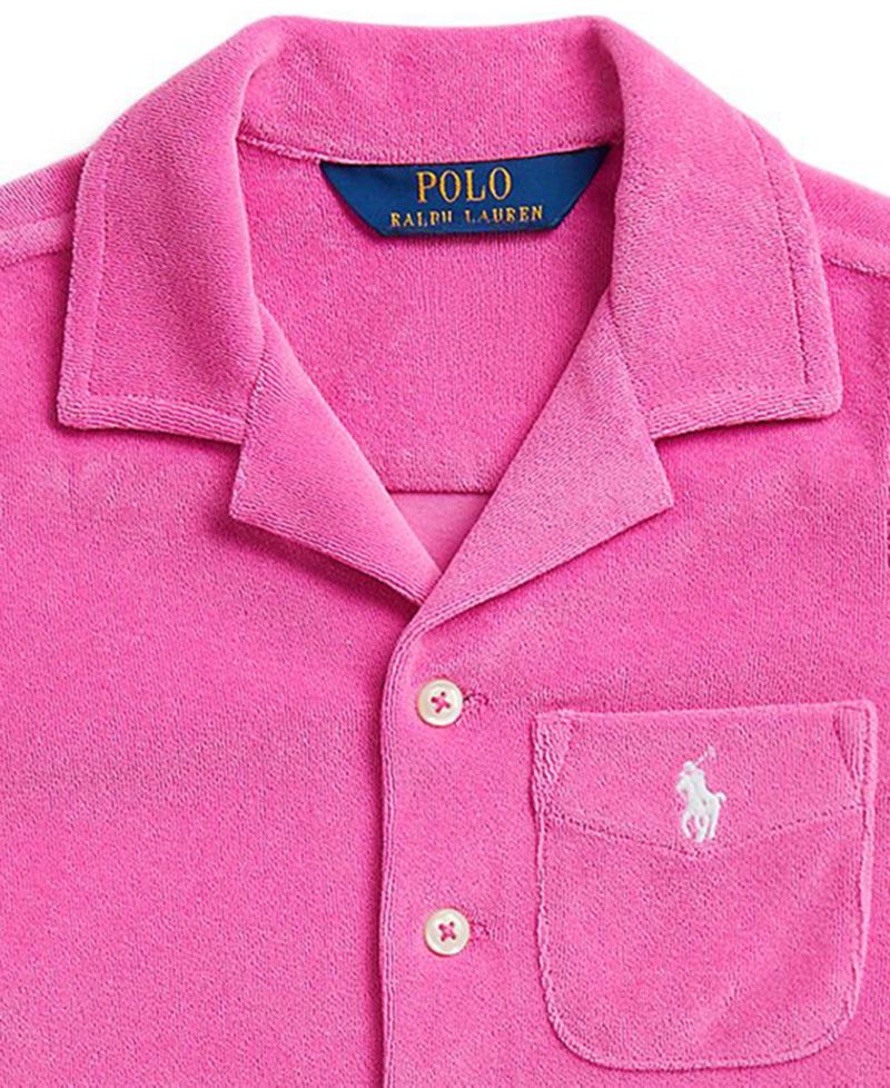 Girls' 2T-6X Terry Shirt & Short, 2-Piece Set