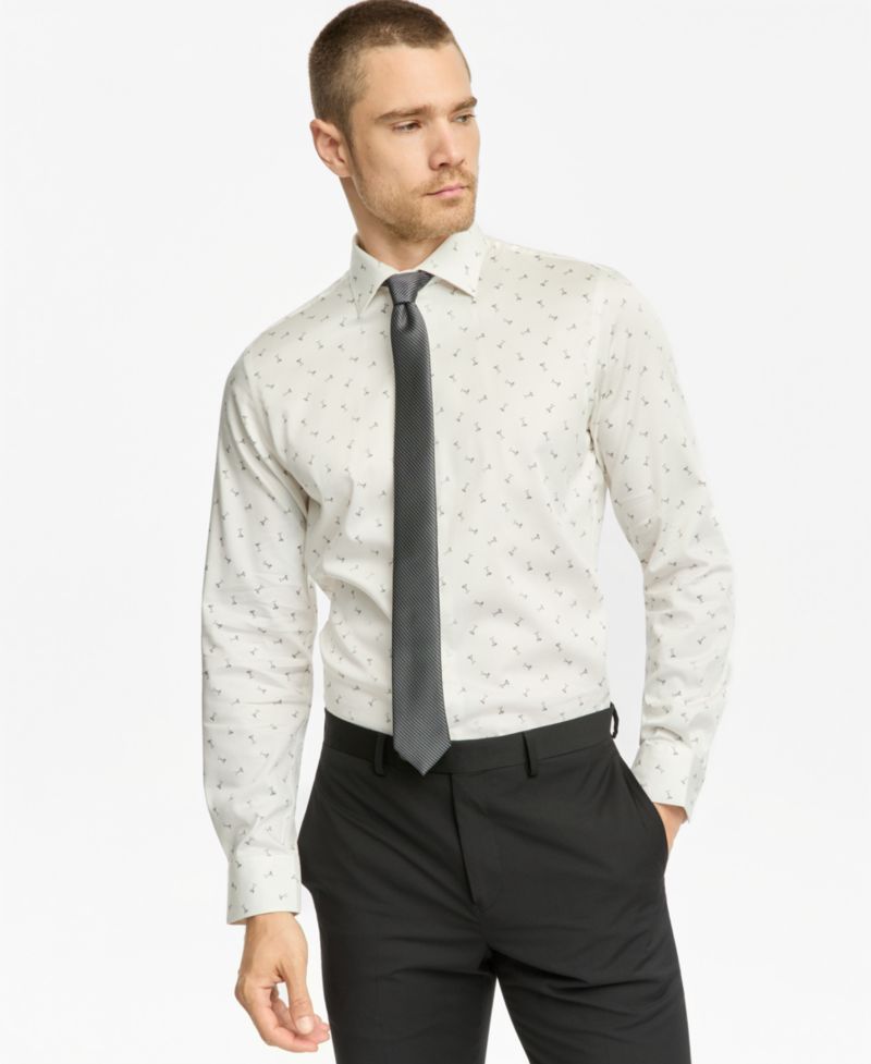 Men's Thorton Stripe Skinny Tie