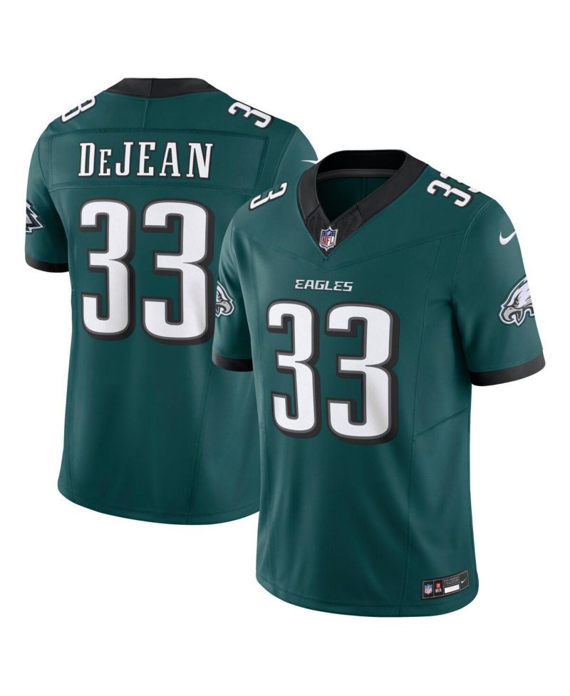 Men's Cooper DeJean Midnight Green Philadelphia Eagles Team Vapor F.U.S.E. Limited Jersey