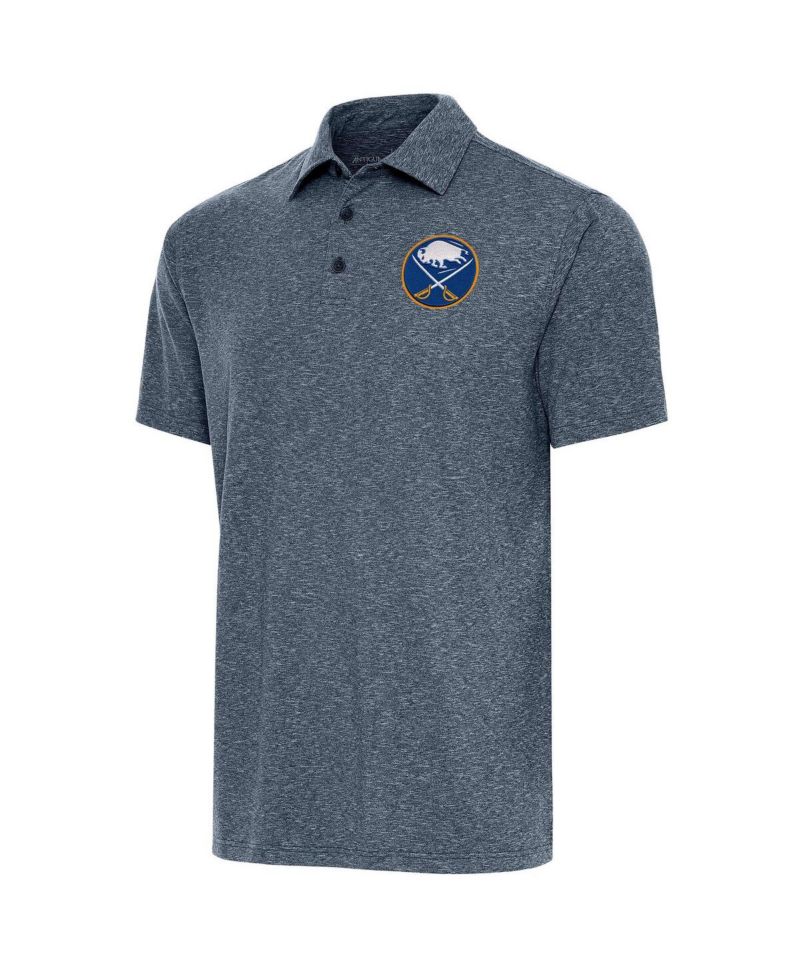 Men's Heather Navy Buffalo Sabres Par Polo Shirt