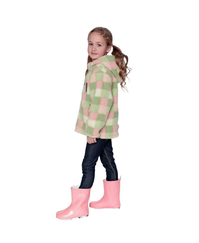 Little and Big Girl (6 - 14) Reversible Mid-Season Jacket