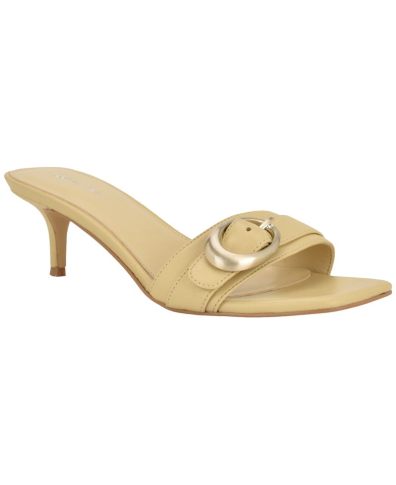 Women's Neveena Buckle Strap Kitten Heel Dress Sandals