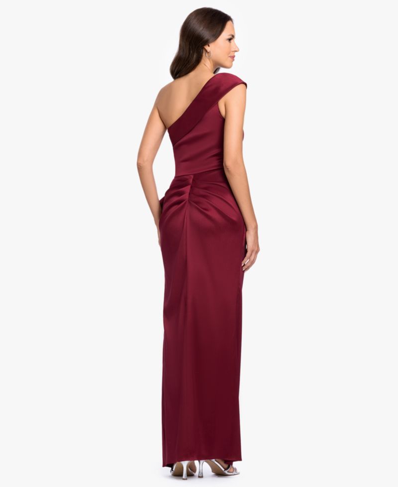 Women's Arcadia One-Shoulder Side Bow Ball Gown