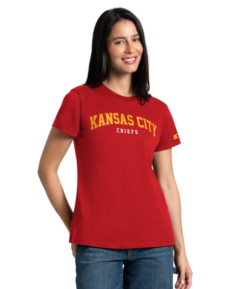 Women's 2-piece Red/Gold Kansas City Chiefs T-Shirt