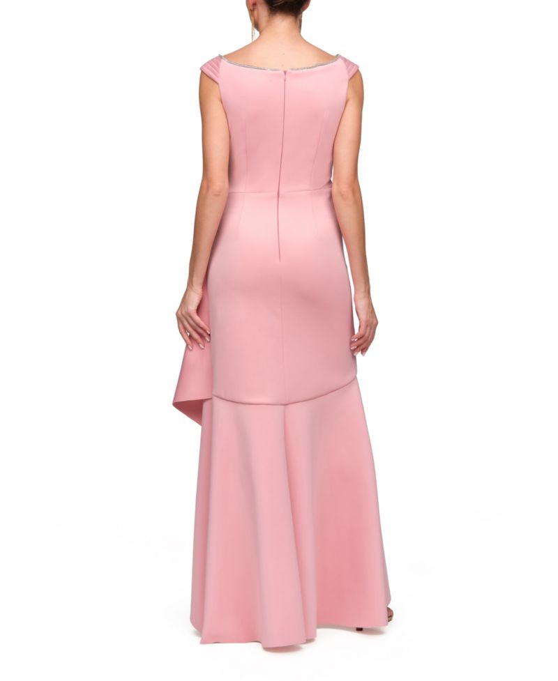 Women's V-Neck Marla High-Low Gown