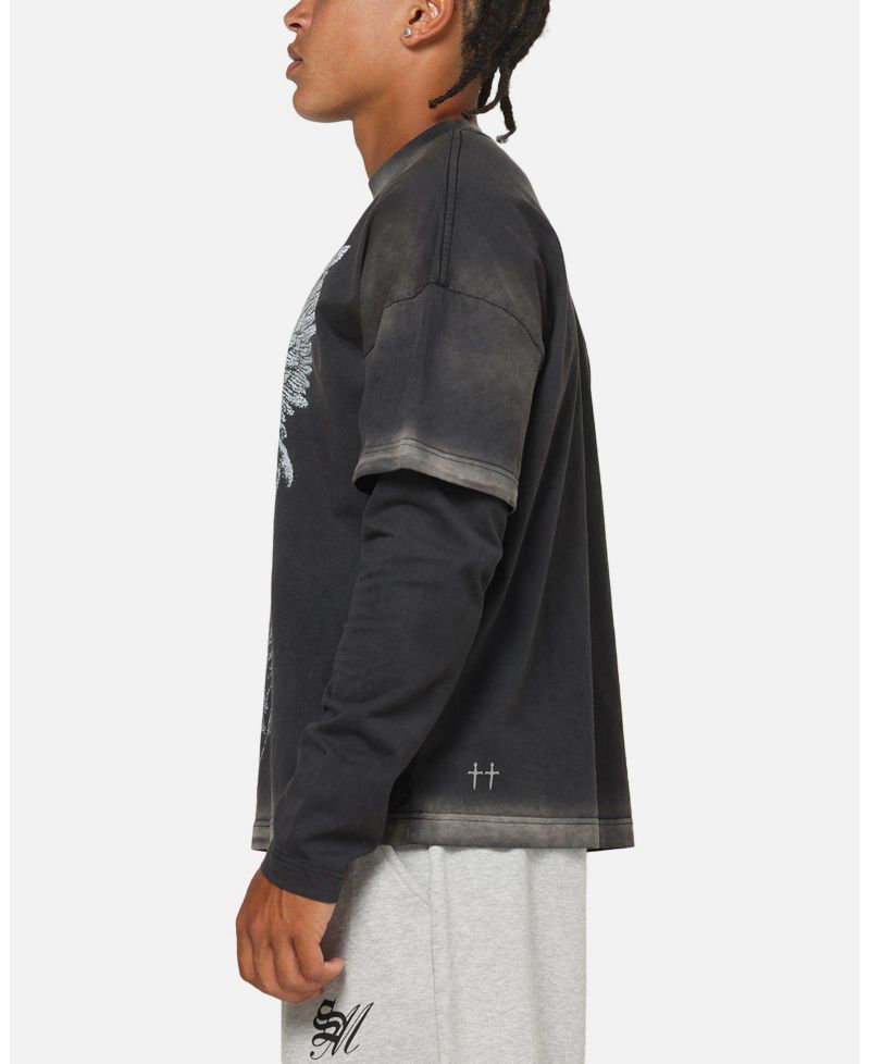 Men's Celestial Layered Long Sleeve T-Shirt