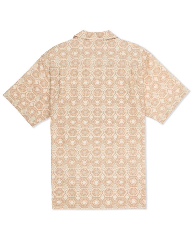 Men's Camp Collar Short-Sleeve Shirt