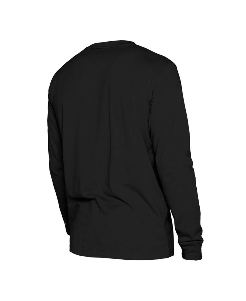 Men's Black Toronto Raptors 2024/25 City Edition Long Sleeve T-Shirt