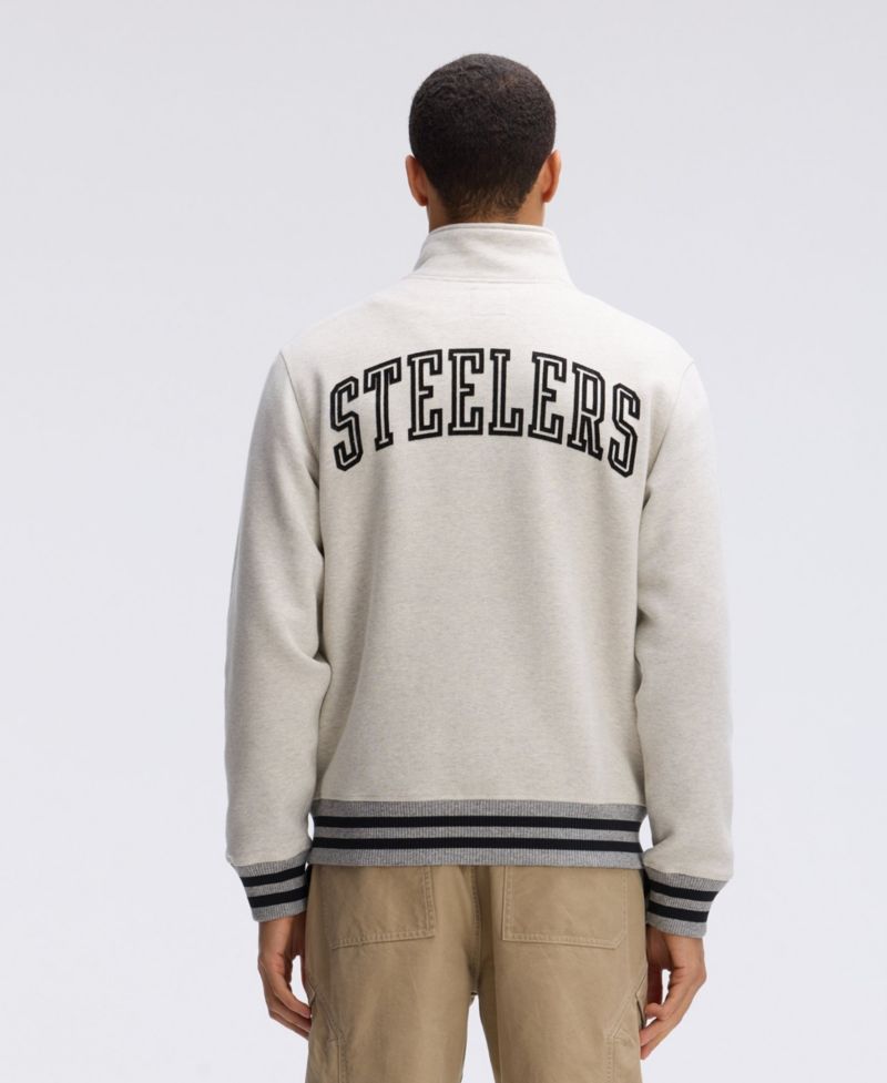 Men's Pittsburgh Steelers IconicFleece Full-Zip Jacket
