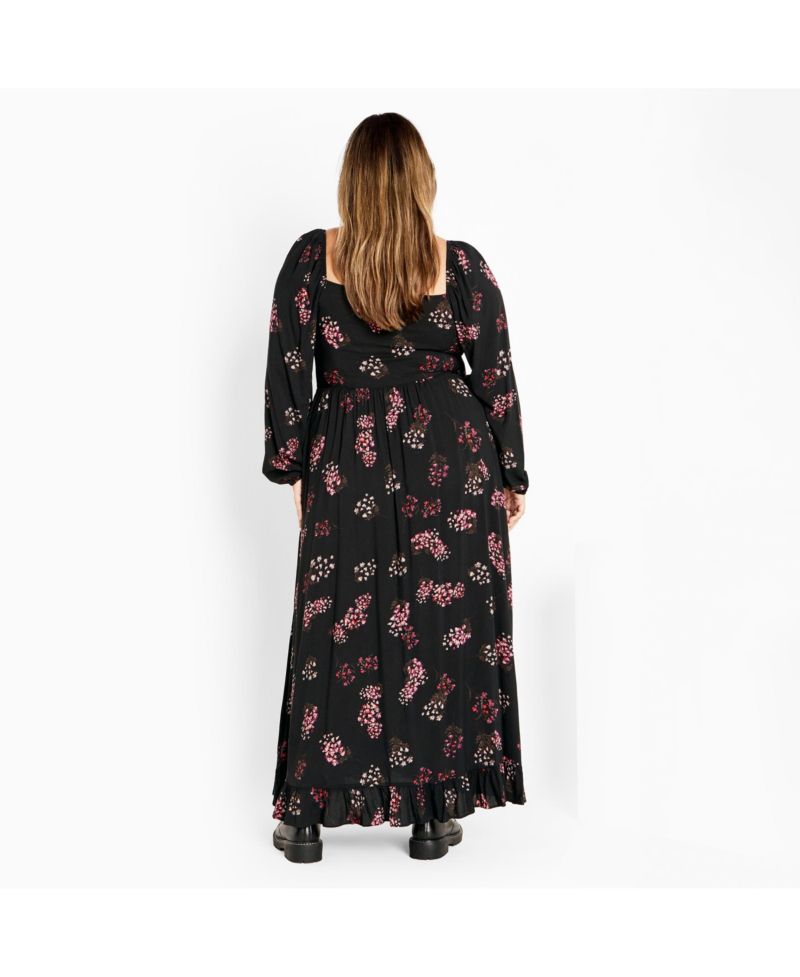 Plus Size Cassie Floral Maxi Dress