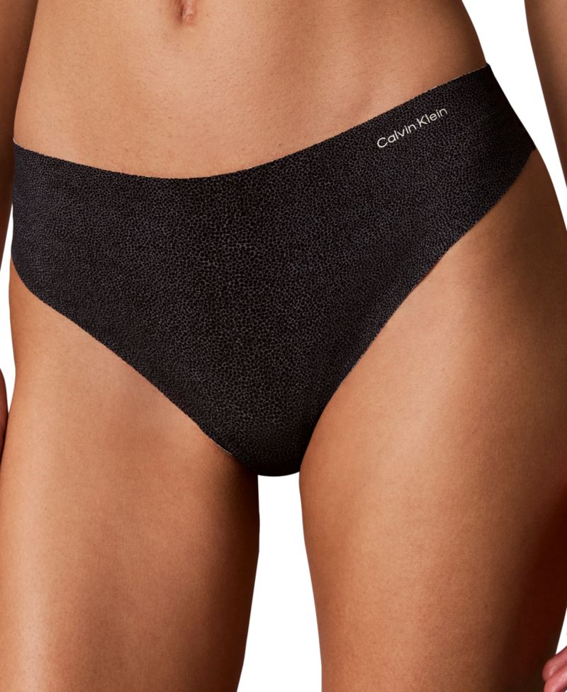 Invisibles Seamless Microfiber Stretch Thong, QD5413