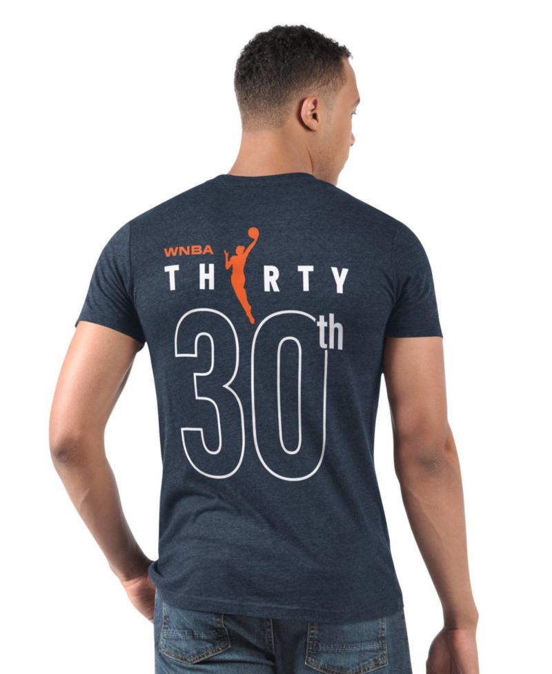 Men's Navy Minnesota Lynx WNBA 30th Anniversary Prime Time T-Shirt