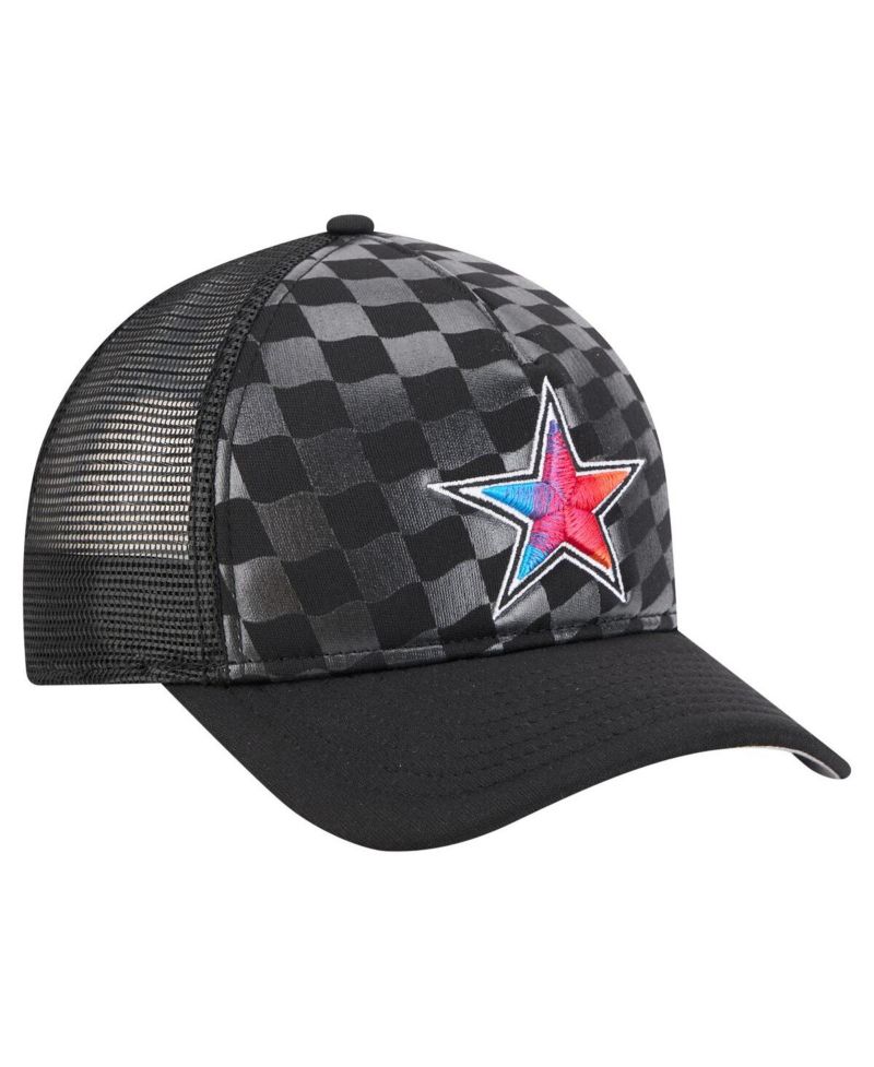Men's Black Dallas Cowboys Gradient 9FORTY Adjustable Hat