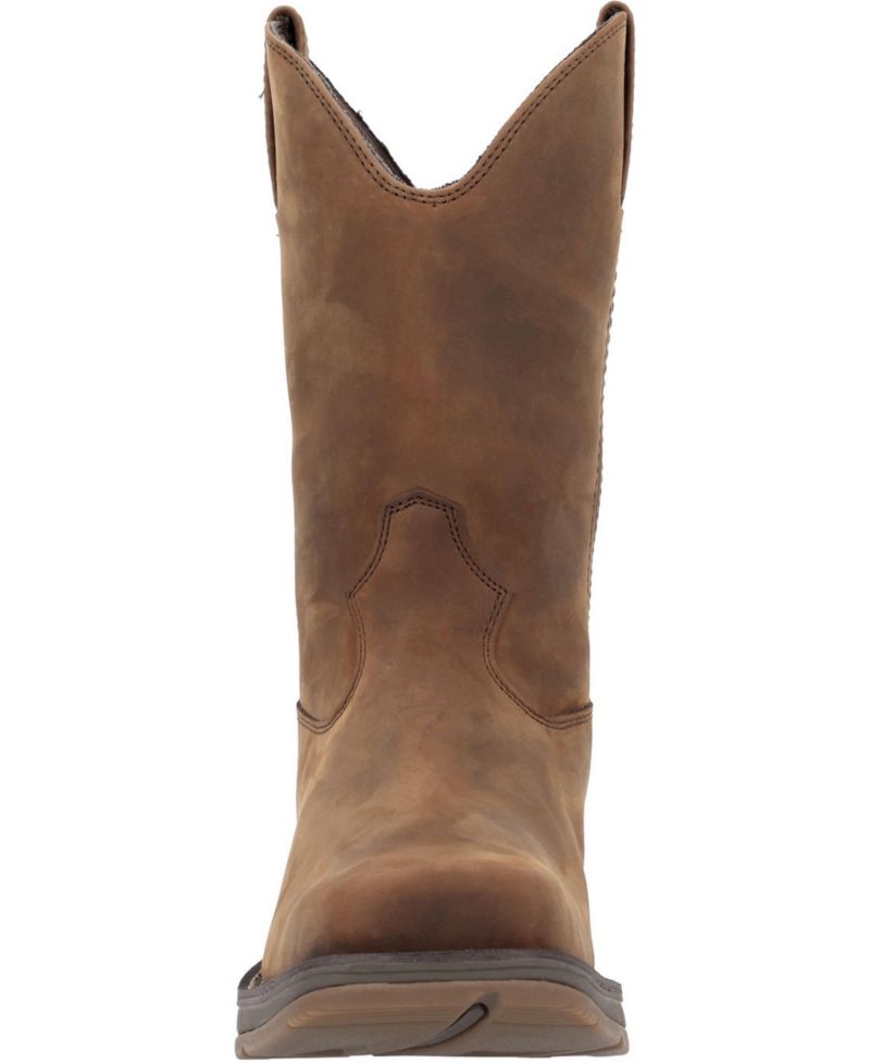 Men's Rebel by Brown Pull-On Western Boot