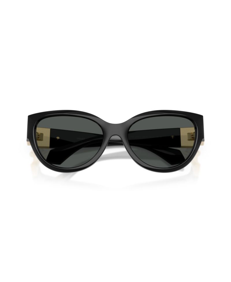 Women's Cat Eye Sunglasses with Gold Medusa Accents VE4524U