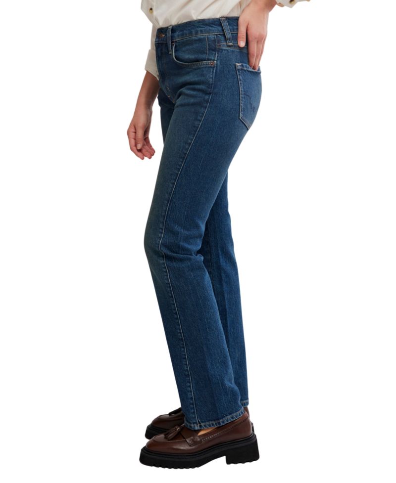 Women's Edie High-Rise Tapered Jeans