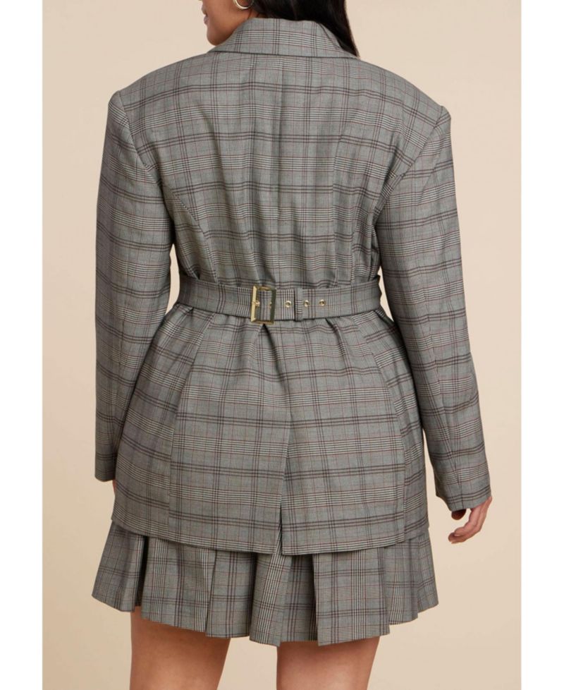 Women's Nipped Waist Blazer With Back Adjuster