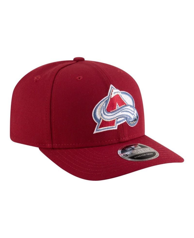 Men's Burgundy Colorado Avalanche 9SEVENTY Stretch-Snap Adjustable Hat