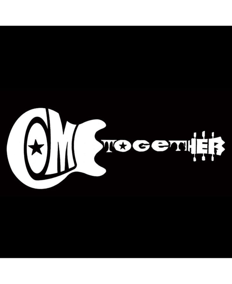 Men's Word Art Hoodie - Come Together