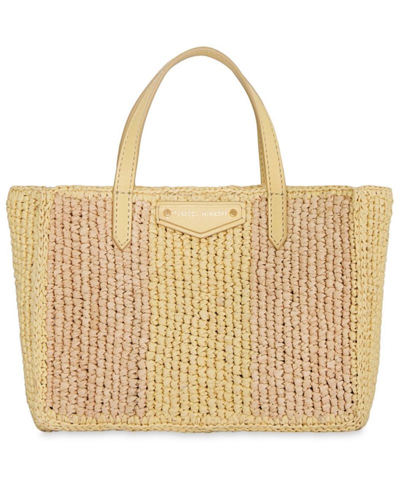 Small Straw Tote Bag