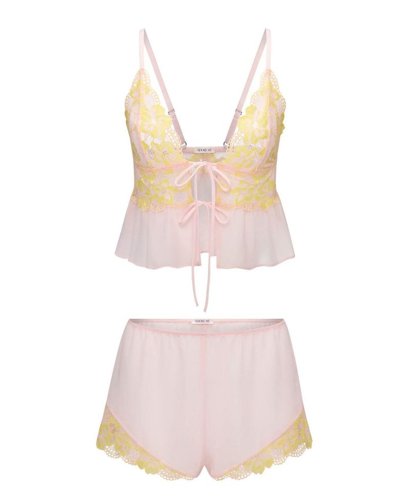 Plus Size Tammy Camisole & Shorts Set Lingerie