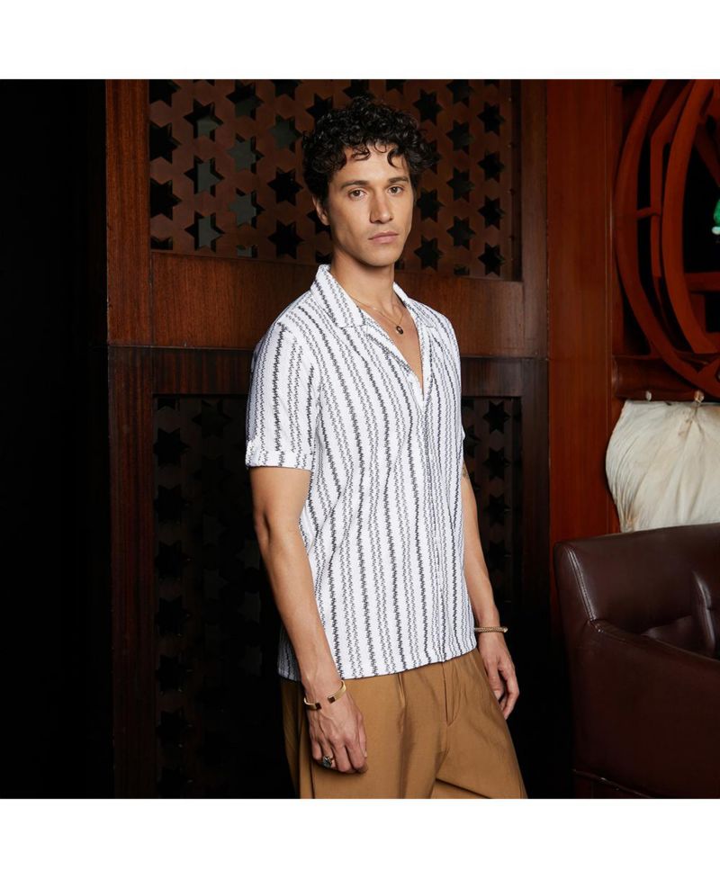 Men's Wavelength-Knit Shirt