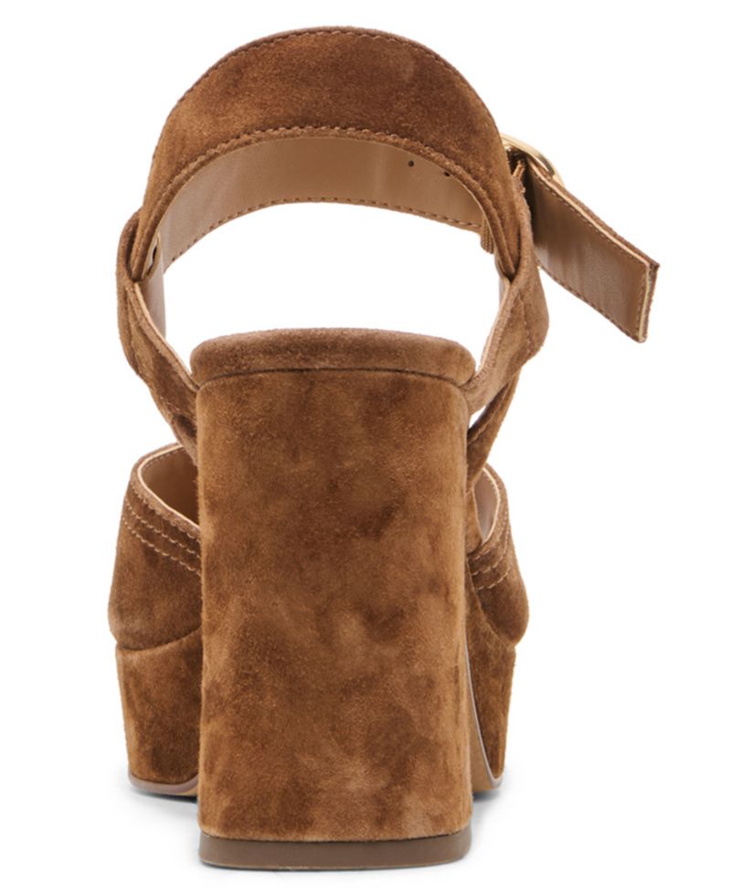 Women's Fatima Two-Piece Platform Block Heel Dress Sandals