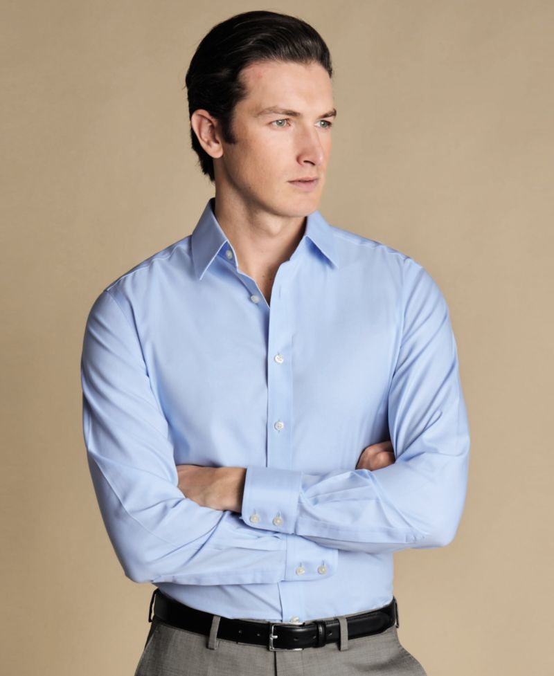 Men's Slim-Fit Dress Shirt