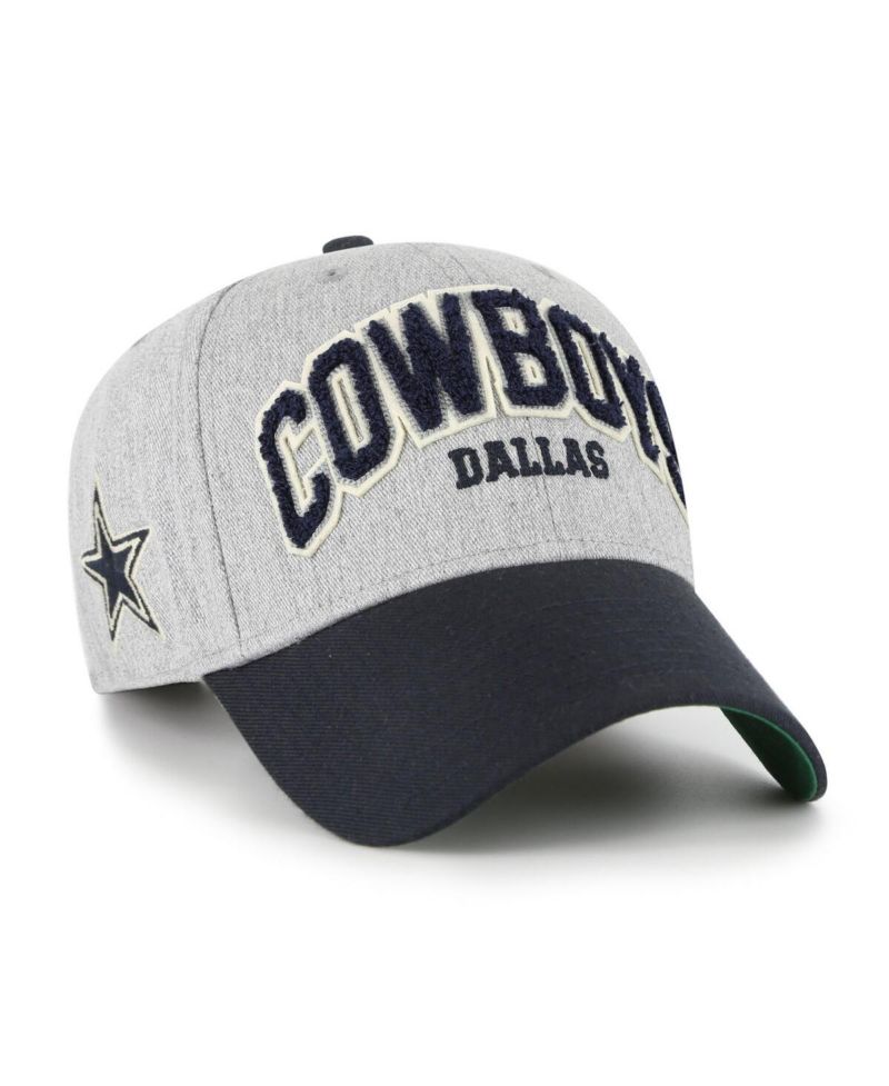 Men's Heather Gray Dallas Cowboys Standish MVP Adjustable Hat