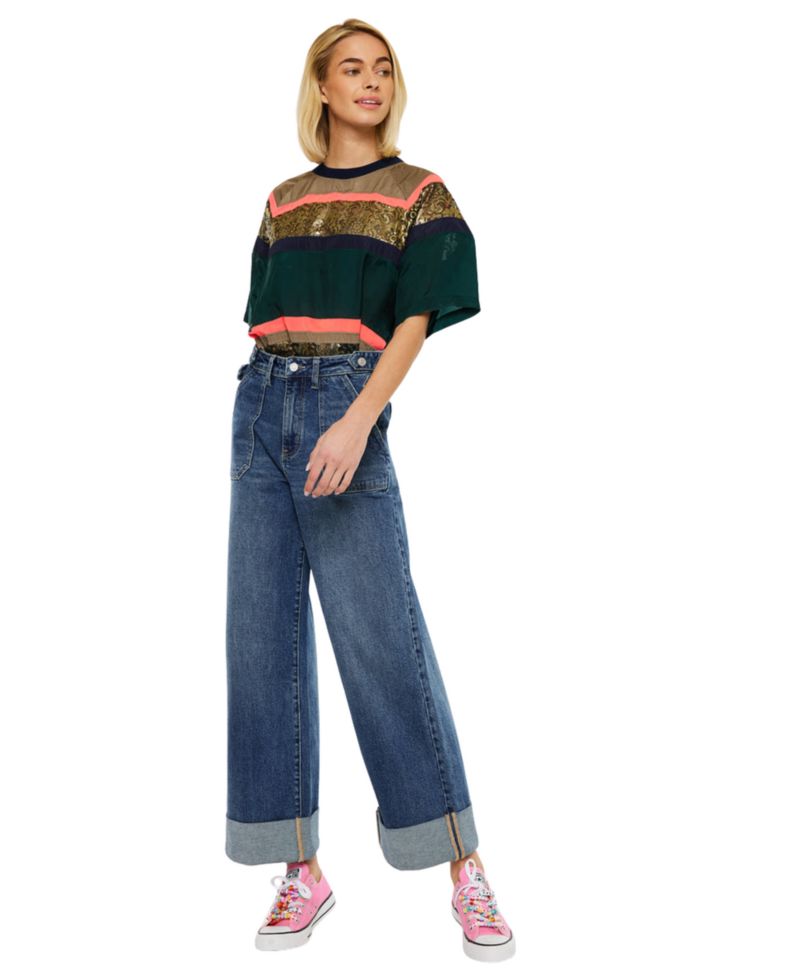 Women's Haylee Ultra High Rise 90's Wide Leg Jeans