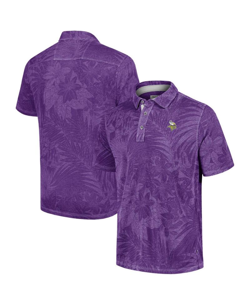 Men's Purple Minnesota Vikings Sport Santiago Paradise Polo