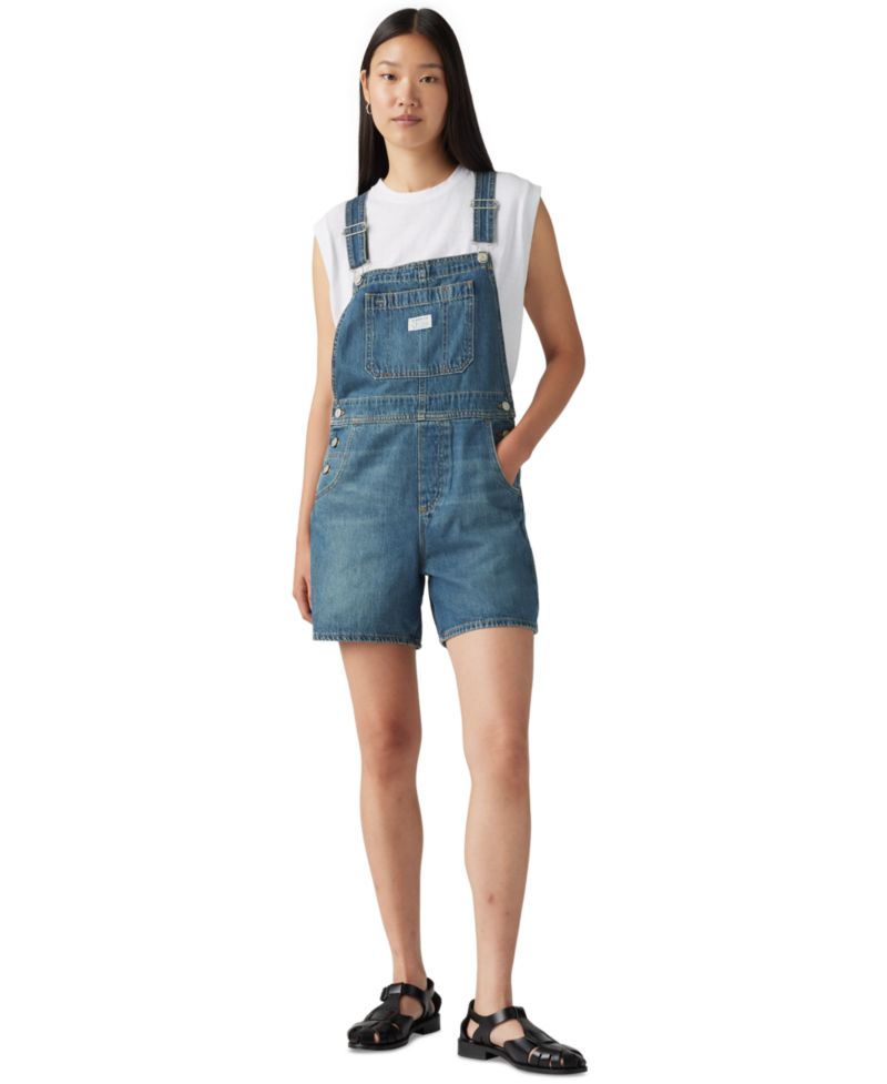 Premium Women's Pocket Detail Utility Shortall