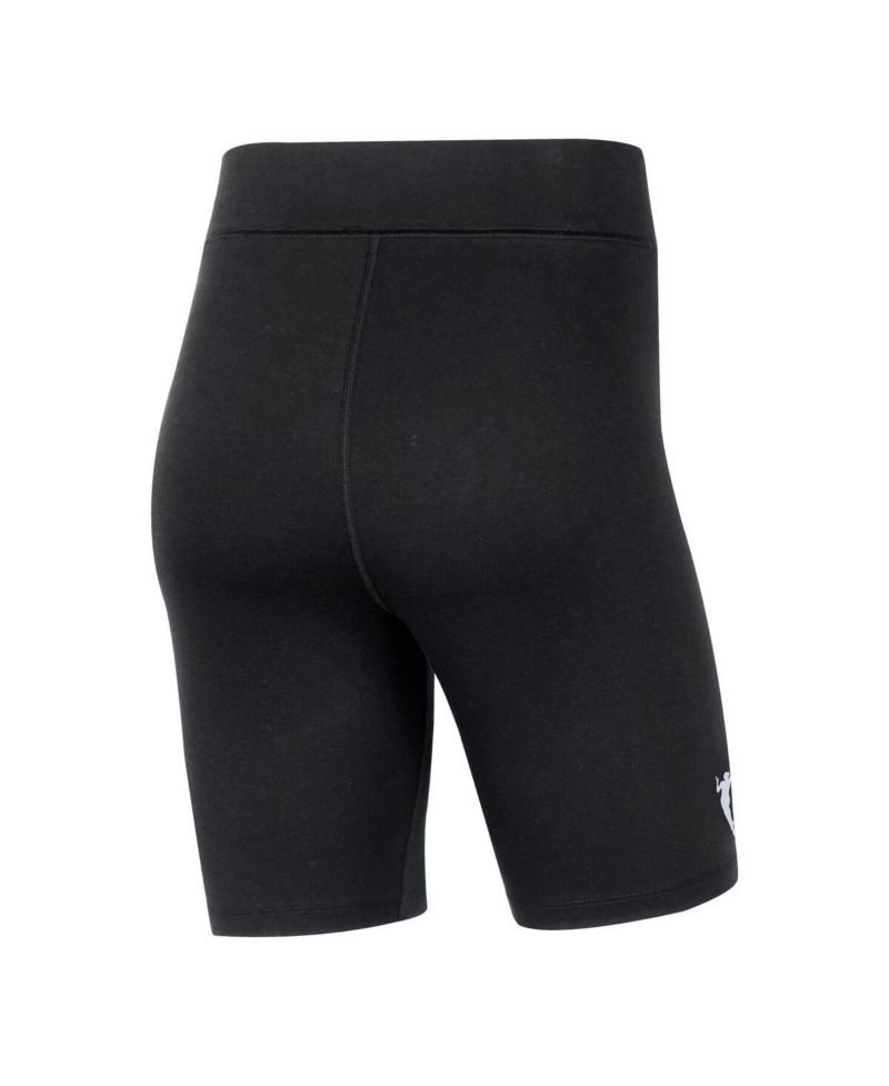 Women's Black WNBA Team 13 Tri-Blend 8" Biker Shorts