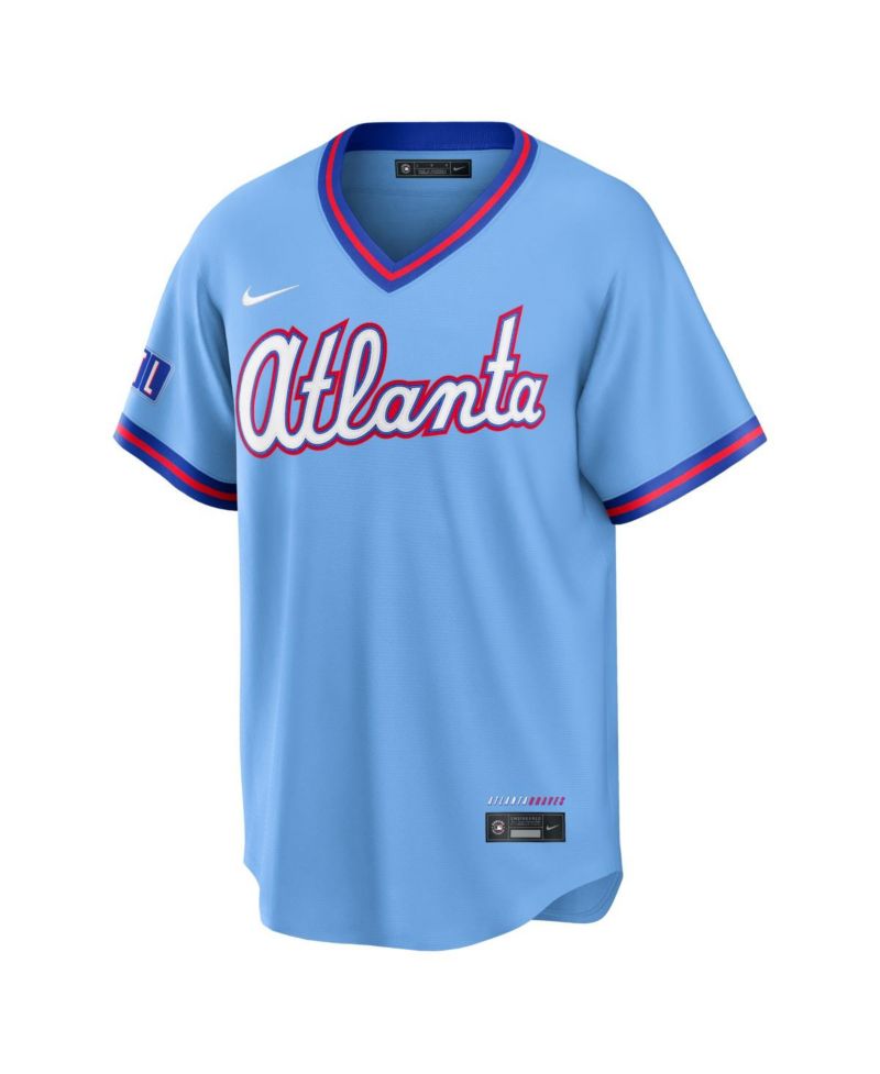 Men's Powder Blue Atlanta Braves 2026 City Connect Stadium Jersey