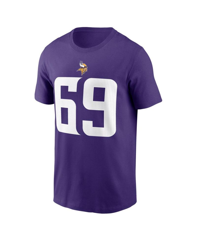 Men's Jared Allen Purple Minnesota Vikings Retired Player Name & Number T-Shirt