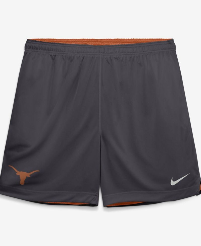 Men's Texas Orange/Anthracite Texas Longhorns 2026 Sideline Standard Issue Reversible Dri-FIT Shorts