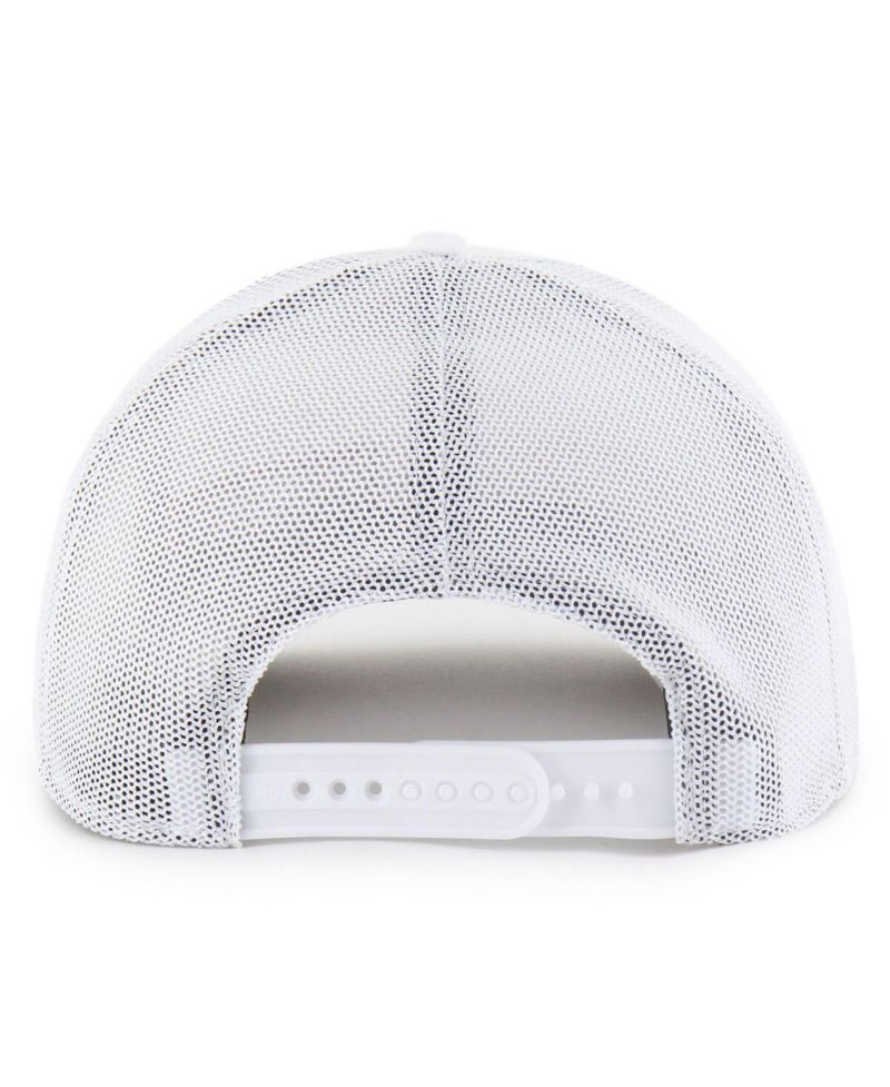 Men's White Minnesota Twins Rangefinder Brrr Trucker Adjustable Hat