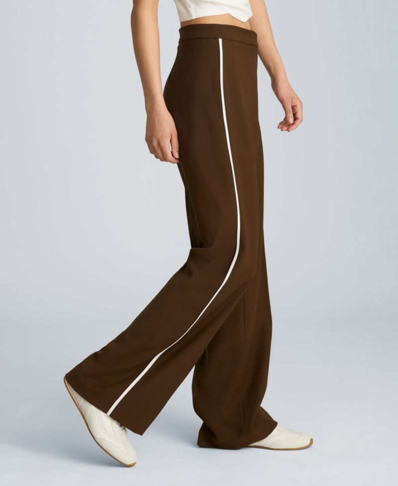 Women's High-Rise Side Piping Pants