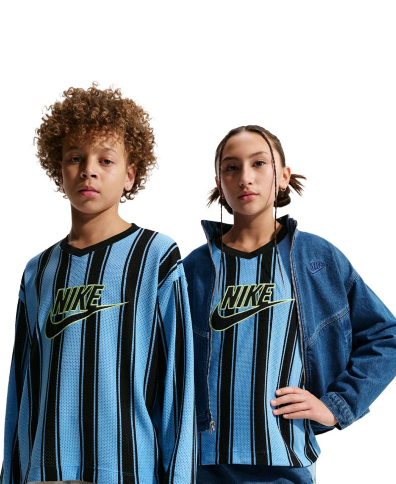 Boys' 8-20 Striped Long-Sleeve Jersey Top